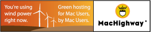 MacHighway - Web Hosting for Mac Users, by Mac Users, Since 1997