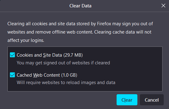 FireFox Browsing Data